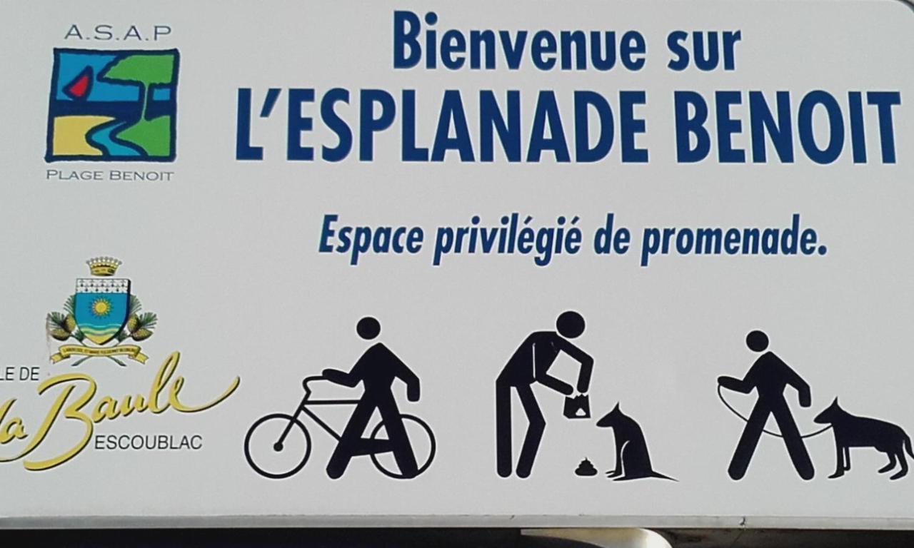 Loueurdappart - Studio Terrasse, Acces Direct Plage Benoit Lägenhet La Baule-Escoublac Exteriör bild